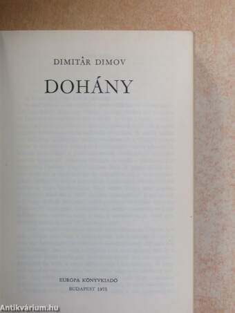 Dohány