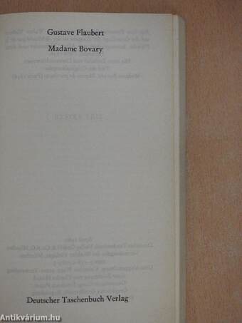 Madame Bovary