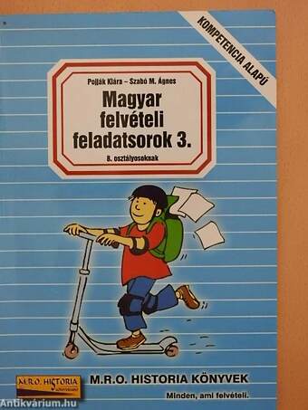 Magyar felvételi feladatsorok 3.