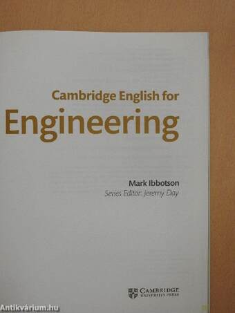 Cambridge English for Engineering - 2 CD-vel