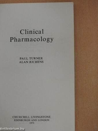 Clinical Pharmacology