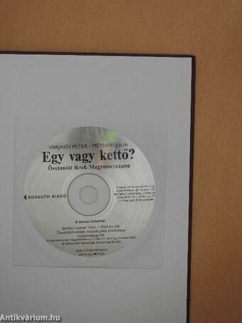 Egy vagy kettő? - CD-vel