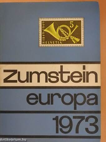 Briefmarken-katalog Zumstein - Europa 1973