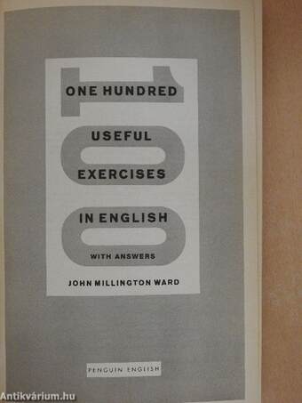 One Hundred Useful Exercises in English