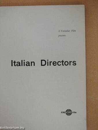 Italian Directors