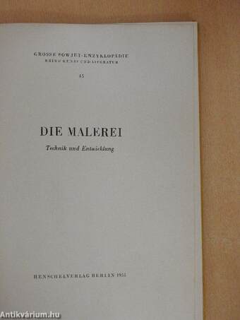 Die Malerei