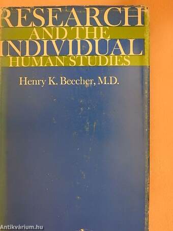 Research and the Individual Human Studies