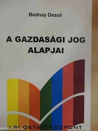 A gazdasági jog alapjai