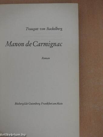 Manon de Carmignac