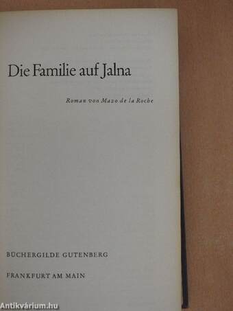 Die Familie auf Jalna