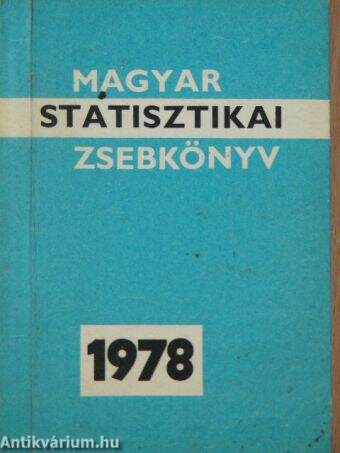 Magyar statisztikai zsebkönyv 1978.