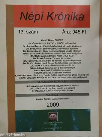 Népi Krónika 2009/1.