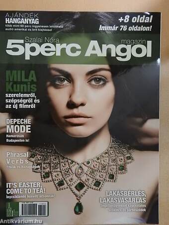 5perc Angol Magazin 2013. április
