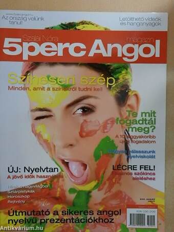 5perc Angol Magazin 2010. január