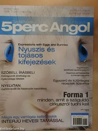 5perc Angol Magazin 2010. április