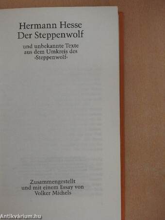 Der Steppenwolf