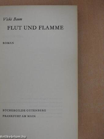 Flut und Flamme