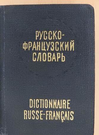 Petit dictionnaire russe-francais (minikönyv)