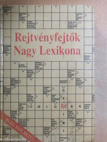 Rejtvényfejtők Nagy Lexikona