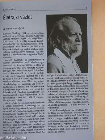 William Golding: A legyek ura - munkafüzet