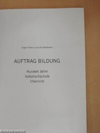 Auftrag Bildung