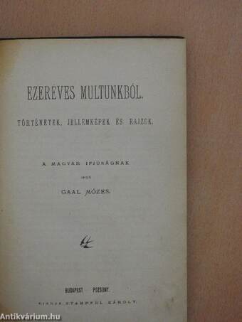 Ezeréves multunkból