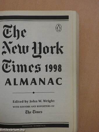 The New York Times 1998 Almanac