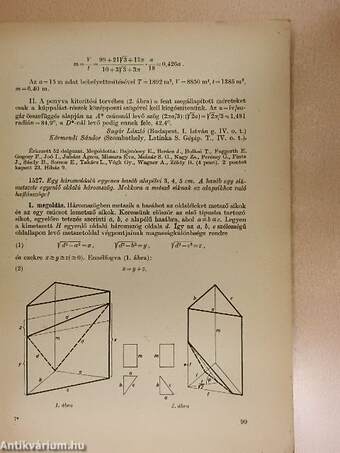 Középiskolai matematikai lapok 1968/3.