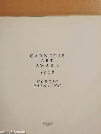 Carnegie Art Award 1998