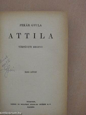 Attila I-II.