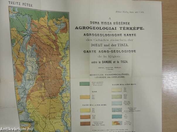 A Duna-Tisza közének agrogeologiai leirása