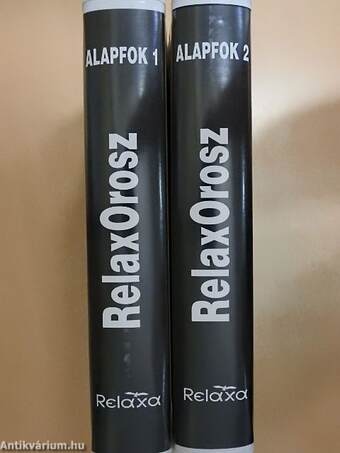 RelaxOrosz - Alapfok 1-2. - 12 db kazettával