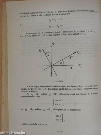 Lineáris algebra és geometria