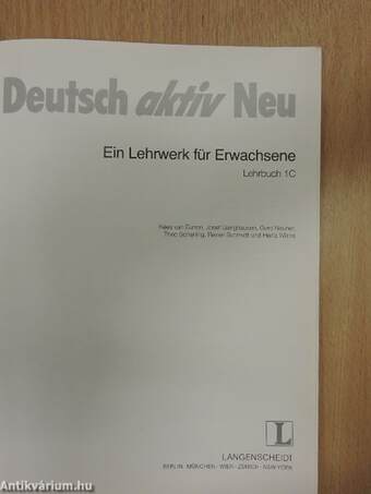 Deutsch aktiv Neu 1C - Lehrbuch