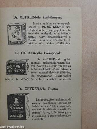 Dr. Oetker receptjei