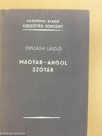 Magyar-angol szótár