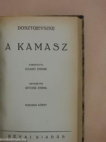 A kamasz I-IV.