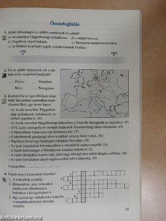 Történelem munkafüzet 7.