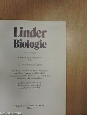 Linder Biologie 1