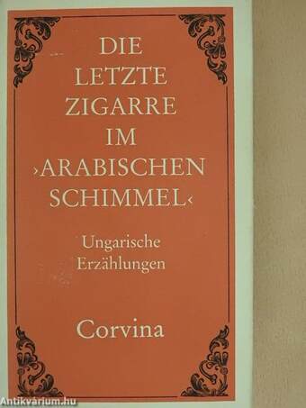 Die letzte zigarre im "Arabischen Schimmel"