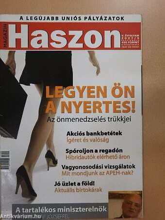 10 szám a Haszon Magazinból (vegyes számok)