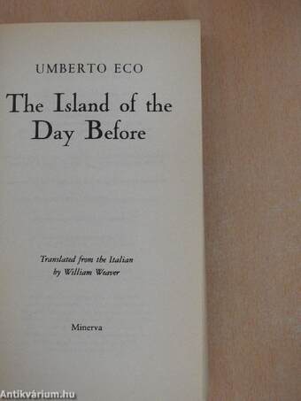 The Island of the Day Before