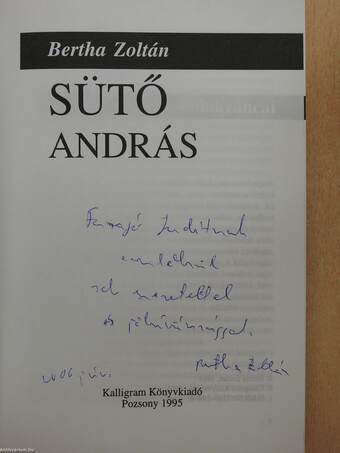 Sütő András (dedikált példány)