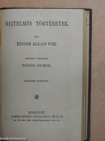 Az aranycsináló II./Bethlen Gábor életrajza/Ujabb humoreszkek/Pályám emlékezete/Szinész-históriák/Buda halála/Régi dolgok/Rejtelmes történetek