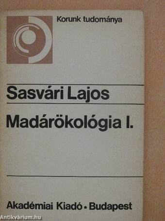 Madárökológia I.