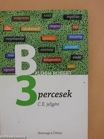 3 percesek