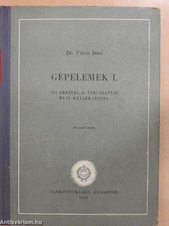 Gépelemek I.