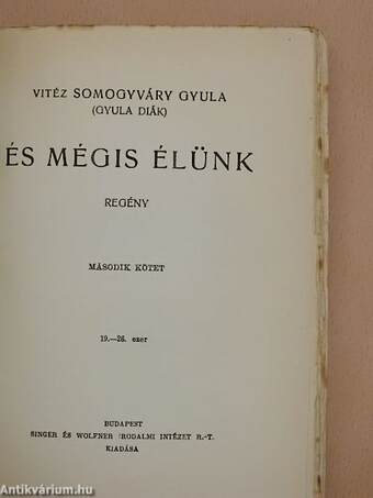 És mégis élünk I-II.