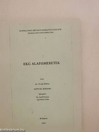 EKG alapismeretek