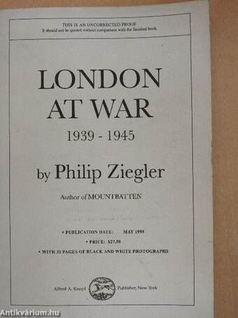 London at War